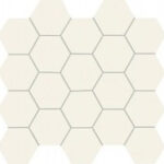 TUBADZIN ALL IN WHITE, WHITE 30,6X28,2 MOSAIK