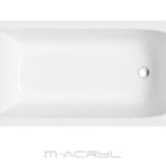 M-Acryl Mira egyenes akril kád 170x70