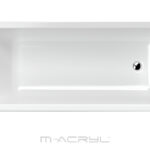 M-Acryl Eco egyenes akril kád 170x70
