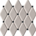 Tubadzin Abisso grey mozaika csempe 27x29,8