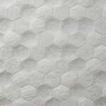 Azulev Basalt Hexagon Perla Rect falicsempe 29x89