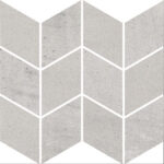 Paradyz Space Grys Cut Rhombus Braid Polished dekorcsempe 25,8 x 28
