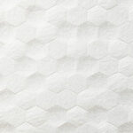 Azulev Basalt Hexagon Blanco Rect falicsempe 29x89