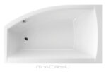 M-Acryl Minima aszimmetrikus akril kád balos 160X95