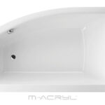 M-Acryl Minima aszimmetrikus akril kád balos 150X85