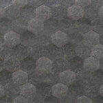Azulev Basalt Hexagon Antracita Rect falicsempe 29x89