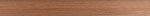 Cersanit Stay Classy Metal Copper Matt Border dekorcsík 2x59,8