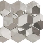 Valore Grout Inox 3d mosaic 25x31