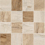 Konskie Segovia Cream Mosaic falicsempe 25x40
