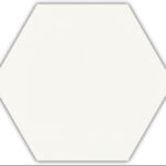 Paradyz Shiny Lines Bianco Hexagon falicsempe 19,8x17,1