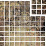 Konskie Ottavio Glass Mosaic dekorcsempe 25x25