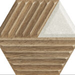 Paradyz Woodskin Mix Hexagon Structure C falicsempe 19.8x17.1