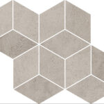 Paradyz Pure City Grys Romb Hexagon Mosaic dekorcsempe 20.4x23.8