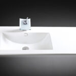 AREZZO DESIGN TEXAS 90X46 ASZIMMETRIKUS BEÉPÍTHETŐ MOSDÓ, BALOS AR-090B