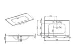 AREZZO DESIGN SKAPPA 80 CM-ES MOSDÓ AR-145840 - Image 2