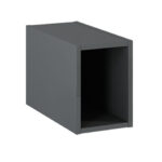 AREZZO DESIGN MONTEREY SLIM NYITOTT ELEM MAGASFÉNYŰ ANTRACIT AR-167100