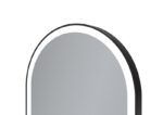 AREZZO design LED ovális okos tükör, fekete - Image 3