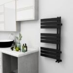 AREZZO design HORIZONT BLACK 900X500 törölközőszárítós radiátor AR-HB9050
