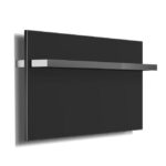 AREZZO design ONYX 1 BLACK MATT elektromos törölközőszárító radiátor AR-ONYX1MBMATT