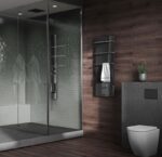 AREZZO design ONYX BLACK 3 elektromos törölközőszárító radiátor - Image 4