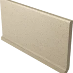 Paradyz Bazo Beige Melléültetős Hajlított Lábazat Mat 10×19,8 (wywinięty sól-pieprz)