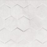 Konskie Braga White Hexagon 25x75 falicsempe
