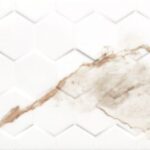 Ceramika Color Calacata Gold Hexagon 25x75 csempe