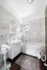 Carrara White 60x60 márványhatású polírozott padlólap - Image 2