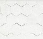 Konskie Dalmacia White hexagon 25x75 csempe