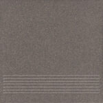 Cersanit Etna Graphite lépcsőlap 30x30 gres padlólap