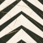 Paradyz Fancy White Str. Polysk 30x60 csempe