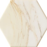 Domino Flare White Hex 11x12,5 csempe