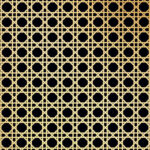 Tubadzin Gleam Gold inserto 32,8x89,8 dekor