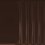 Tubadzin Groove Brown 2 Str. Gloss 7,8x29,8 falicsempe