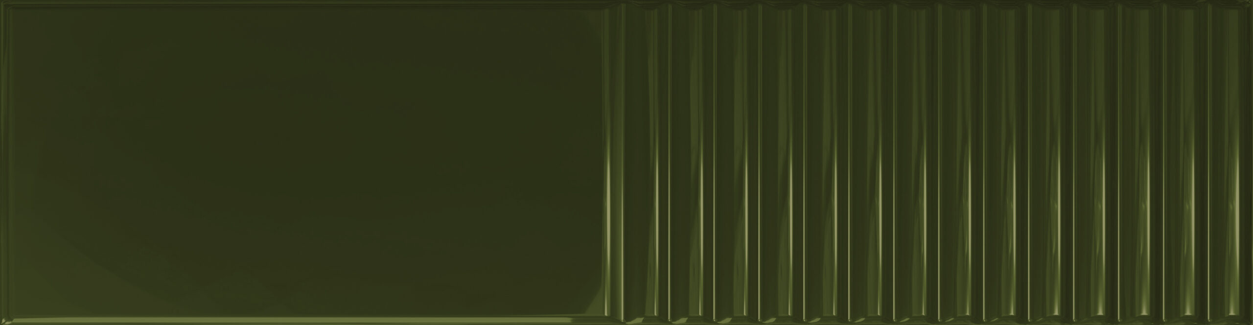 groove-olive-2-str-gloss-78-298.jpg Tubadzin Groove Green 2 Str.Gloss 7,8x29,8 falicsempe - Image 1