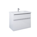VALORE LOFT 2 FIÓKOS SZEKRÉNY WHITE + IWA PORC. MOSDÓ 90 CM WHITE