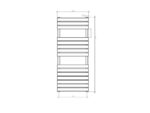 Arezzo Design MOON WHITE 500X1190MM TÖRÖLKÖZŐSZÁRÍTÓS RADIÁTOR AR-M12050W - Image 2