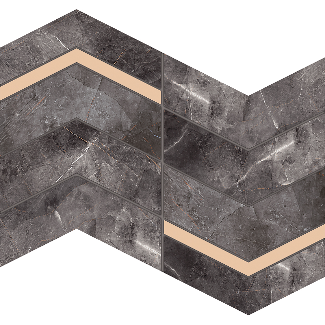 ms-black-wall.jpg Arte Blackwall black 29,8x25x0,8 mozaik dekor - Image 1