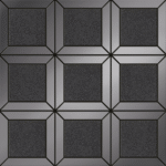 Tubadzin Timeless Lucid Square Black 29,8x29,8 mozaik
