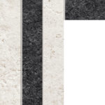 Tubadzin Vanilla White Str.19,8x44,8 dekorelem