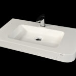 Kuma Soft 80 pultra tehető mosdó fehér 80x42