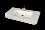Kuma Soft 80 pultra tehető mosdó fehér 80x42