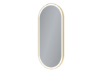 AREZZO design LED ovális okos tükör, arany - Image 2