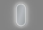 AREZZO design LED ovális okos tükör, fekete - Image 2