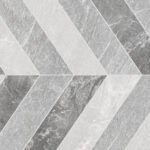 Konskie Portofino White Chevron 25x40 falicsempe