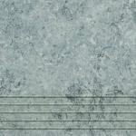 Tubadzin Zimba Stopnica Light Grey Str. 29,6x59,8 burkolólap