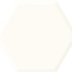 Paradyz Ideal Uniwersalny Heksagon White Str. Polysk dekor