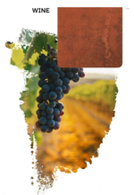 Paradyz MONPELLI WINE MIX CEGIELKA STRUKTURA POLYSK 6,5X29,8 G1 csempe - Image 3