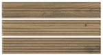 Paradyz Carrizo wood Elewacja Stripes Klinker Strukuta mix 6,5x39,7