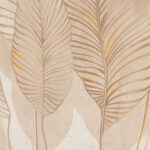 Tubadzin Mild Clay Leaves B 59,8x119,8 dekor burkolólap